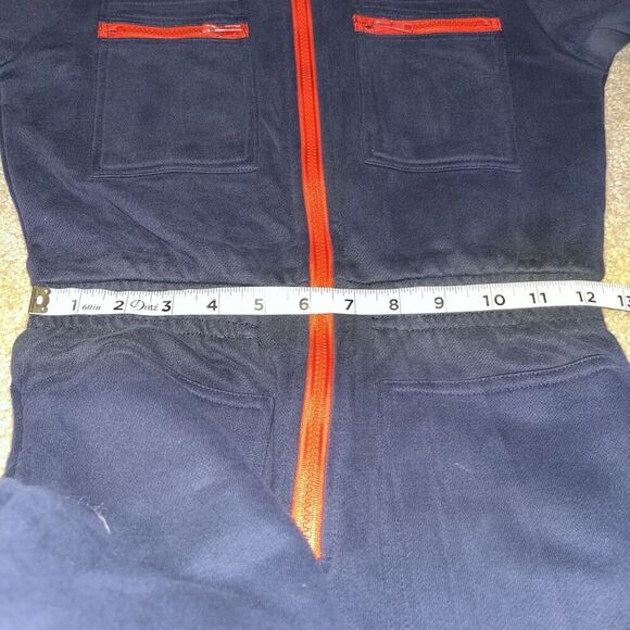 LF Markey (Size 0) Boilersuit Blue Red Pockets Workwear Winter Skiing - Picture 13 of 16